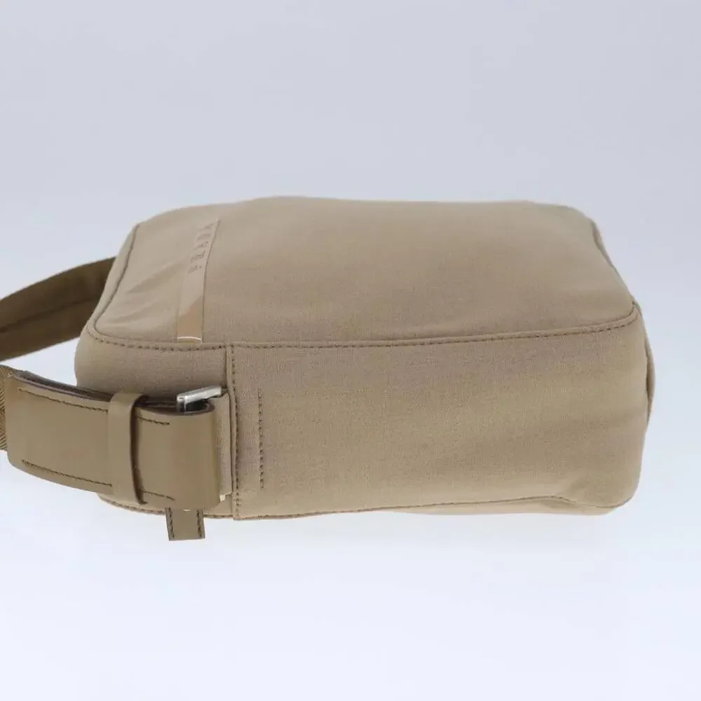 PRADA Sports Shoulder Bag Canvas Beige - Picture 3 of 16